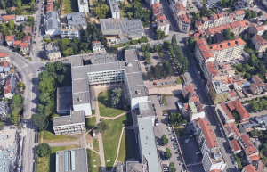 Construction d’un « space » sur le campus des lettres et sciences humaines de l’université de Nancy (54)